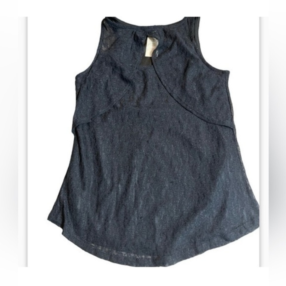 Maunces Black Blouse Size XS Sleeveless